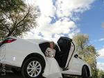 Свадебный кортеж Toyota Camry new - белоснежные бизнес седаны на Вашу свадьбу. Украшения у нас.